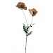 Kunstbloem Varenzo klaproos oranje