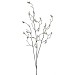 Kunsttak Varenzo magnolia knop L zwart