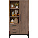 Opbergkast Ricardi 175x90x45 cm dark mango