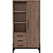 Opbergkast Ricardi 175x90x45 cm dark mango