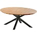 Salontafel Romaro 90 cm rond teak mix rough