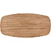 Salontafel Romaro 140x70 cm Deens ovaal teak mix rough