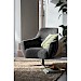Draaifauteuil Gudo donkergrijs
