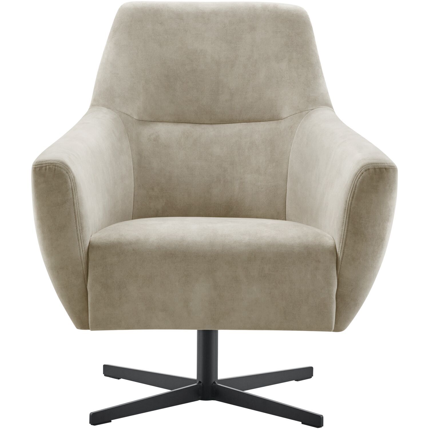 Draaifauteuil Gudo beige