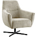 Draaifauteuil Gudo beige