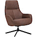 Draaifauteuil Vaneze microleder bruin