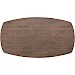 Eettafel Mascaro 275x130 cm Deens ovaal dark mango