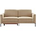 2,5 zitsbank Moscato koudschuim beige relaxfunctie links