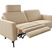 2,5 zitsbank Moscato koudschuim beige relaxfunctie links
