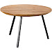 Salontafel Romaro 65 cm rond teak mix rough