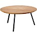 Salontafel Romaro 75 cm rond teak mix rough