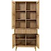 Opbergkast Arrosto eikenhout 202x90x45 cm light roast