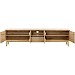 TV-meubel Arrosto eikenhout 58x225x40 cm light roast