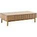 Salontafel Arrosto eikenhout 70x135 cm rechthoekig light roast