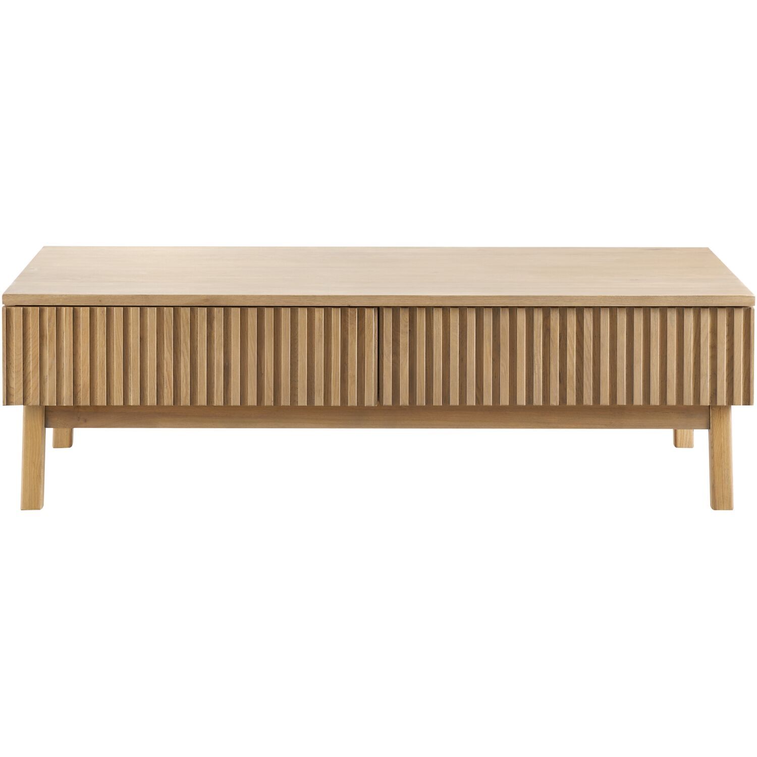 Salontafel Arrosto eikenhout 70x135 cm rechthoekig light roast