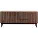 Dressoir Arrosto eikenhout 76x180x45 cm Dark Roast