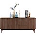 Dressoir Arrosto eikenhout 76x180x45 cm Dark Roast