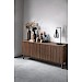 Dressoir Arrosto eikenhout 76x180x45 cm Dark Roast