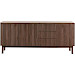 Dressoir Arrosto eikenhout 76x180x45 cm Dark Roast