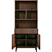 Boekenkast Arrosto eikenhout 203x90x45 cm Dark Roast