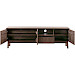 TV-meubel Arrosto eikenhout 58x180x40 cm Dark Roast