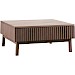 Salontafel Arrosto eikenhout 90x90 cm vierkant Dark Roast