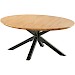 Salontafel Aska teak 90 cm rond naturel brushed