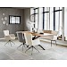 Eettafel Aska 160x90 cm teak naturel brushed