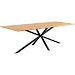 Eettafel Aska 200x95 cm teak naturel brushed