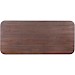 Eettafel Tavolo eikenhout 220x100 cm rechthoekig dark roast