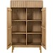 Opbergkast Arrosto eikenhout 148x90x45 cm light roast