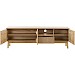 TV-meubel Arrosto eikenhout 58x180x40 cm light roast