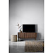 TV-meubel Arrosto eikenhout 58x135x40 cm Dark Roast