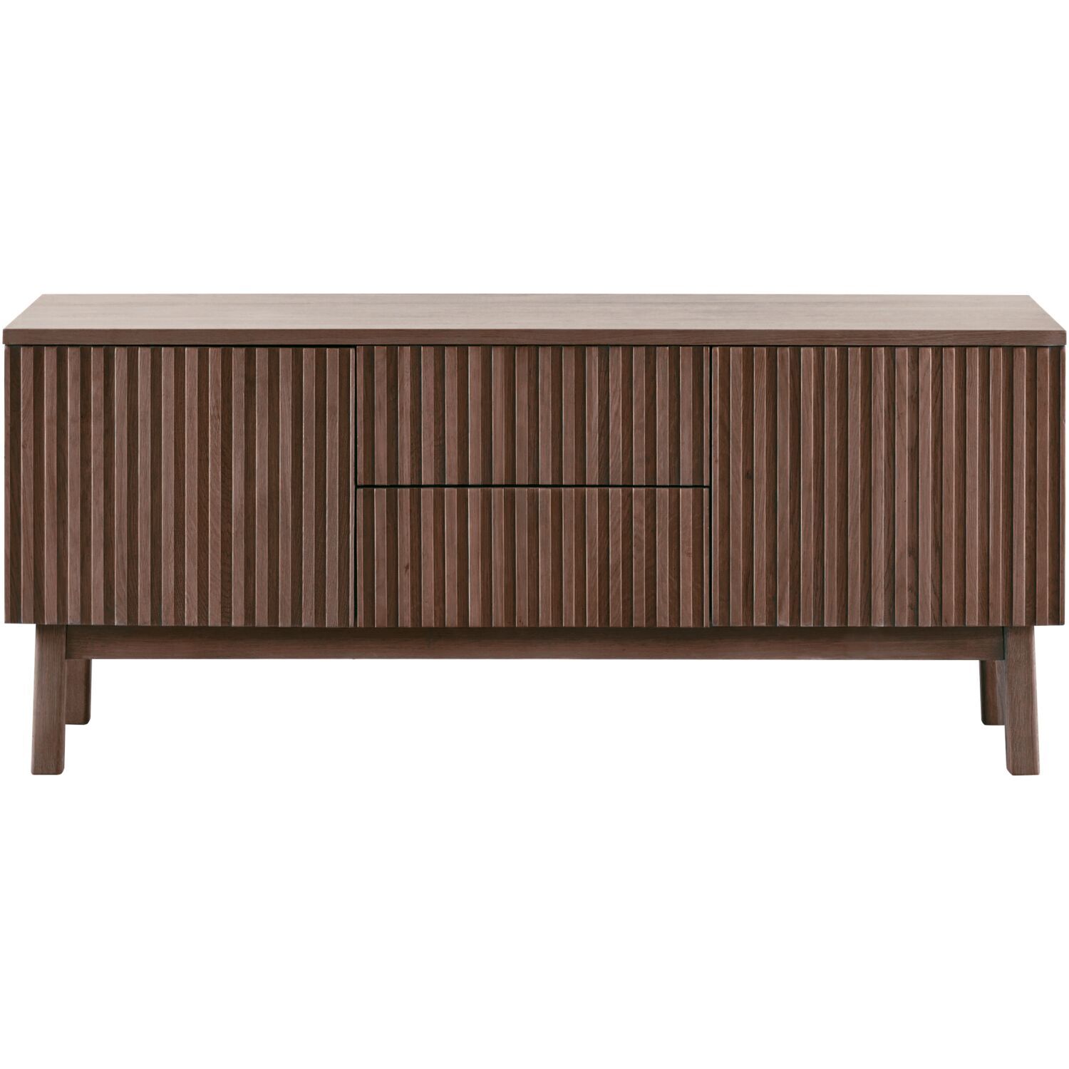 TV-meubel Arrosto eikenhout 58x135x40 cm Dark Roast