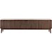 TV-meubel Arrosto eikenhout 58x225x40 cm Dark Roast