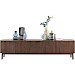 TV-meubel Arrosto eikenhout 58x225x40 cm Dark Roast