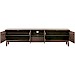 TV-meubel Arrosto eikenhout 58x225x40 cm Dark Roast