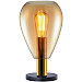 Tafellamp Felinio amber glas 1-lichts