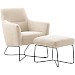 Fauteuil Duna ecru
