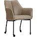 Armstoel Dura microvezel taupe