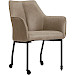 Armstoel Dura microvezel taupe