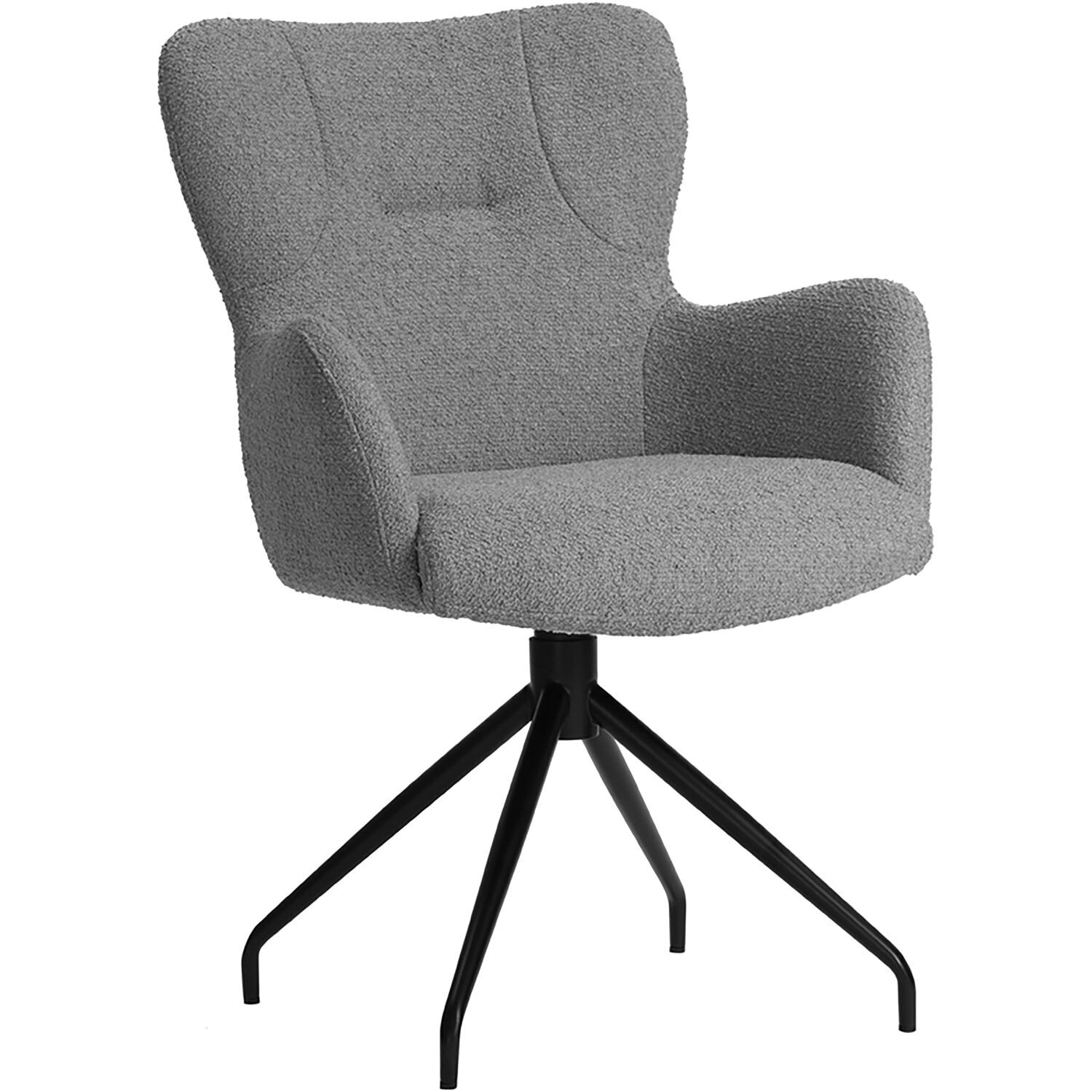 Armstoel Lembo grijs