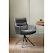 Armstoel Letta draaibaar antraciet
