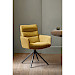 Armstoel Letta draaibaar okergeel