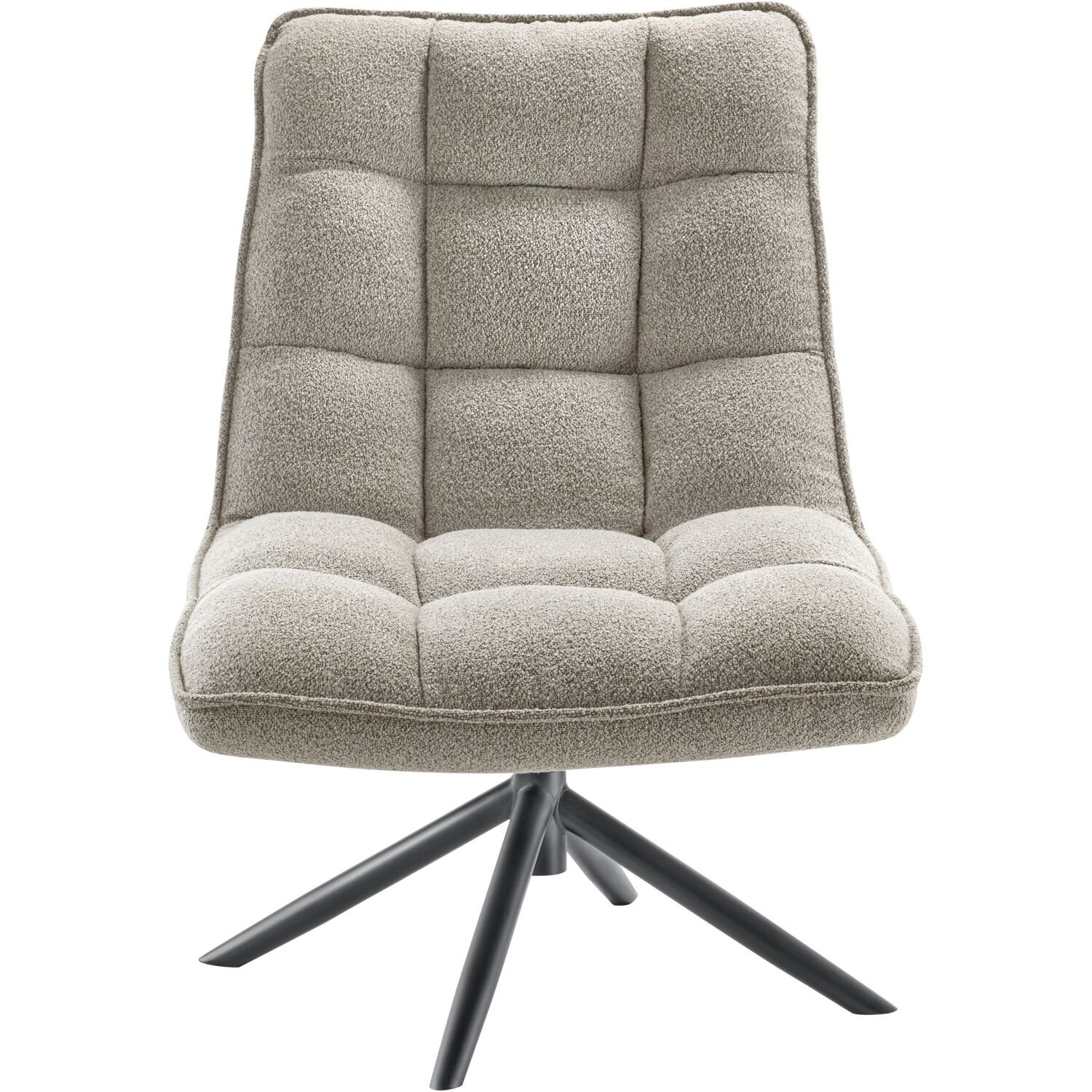 Draaifauteuil Parrano donkergrijs