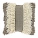 Sierkussen Antrona 45x45cm taupe kwasten