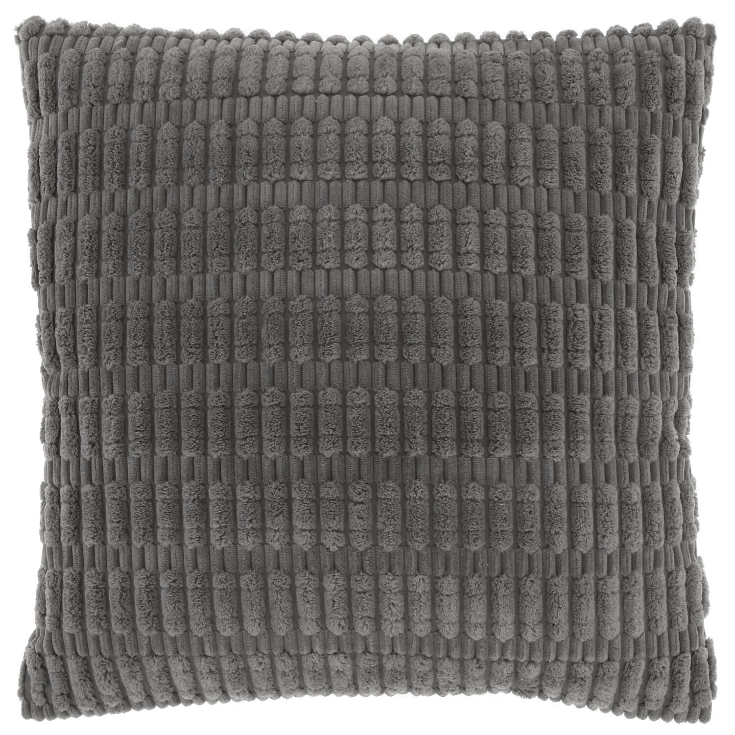 Sierkussen Antrona 45x45cm donkergrijs