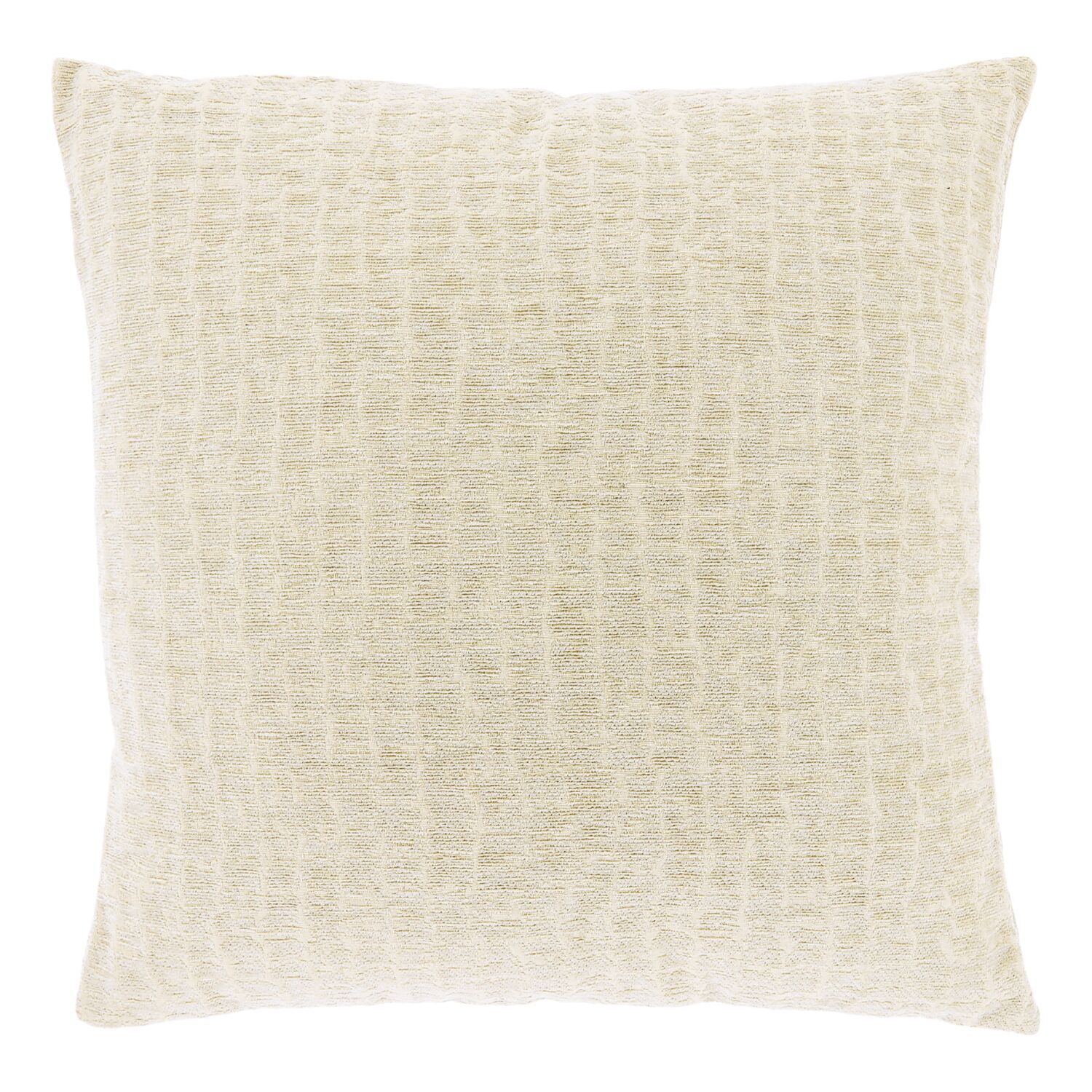 Sierkussen Baschi 45x45cm wit gestreept