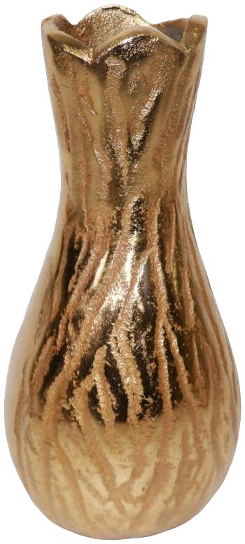 Vaas Duino 9x8x18 cm brons rond