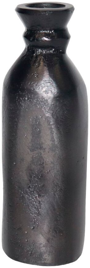 Vaas Duino 4x4x13 cm zwart